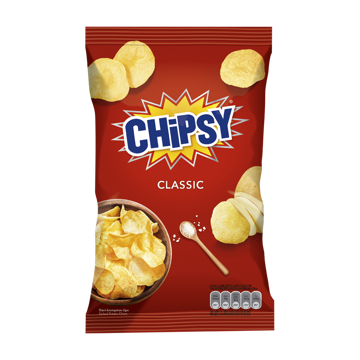 Chipsy rebrasti salées 140g